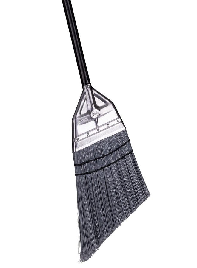 Fuller Brush Angle Broom – Heavy Duty Broom with Split End Bristles, Steel Handle, Indoor/Outdoor Floor Sweeper for Home, Garage, Patio - Image 1